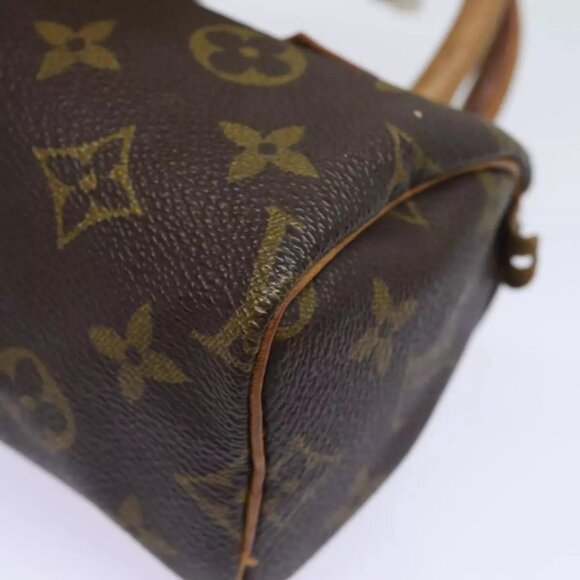 LOUIS VUITTON Monogram Mini Speedy Hand Bag M41534 LV Auth 83523 - Picture 12 of 16